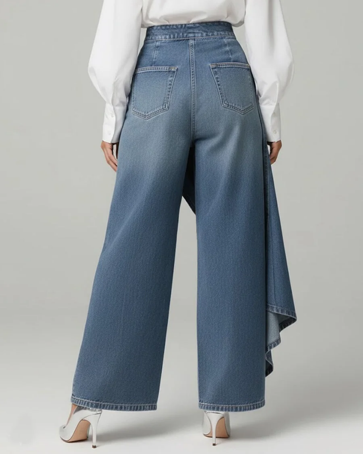 Audrey | Pantalons en Denim Enveloppants