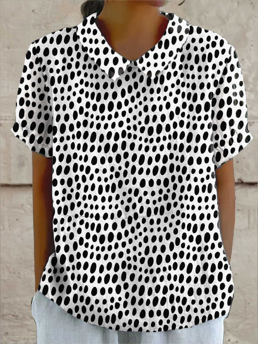 Lily | Chemise à Pois