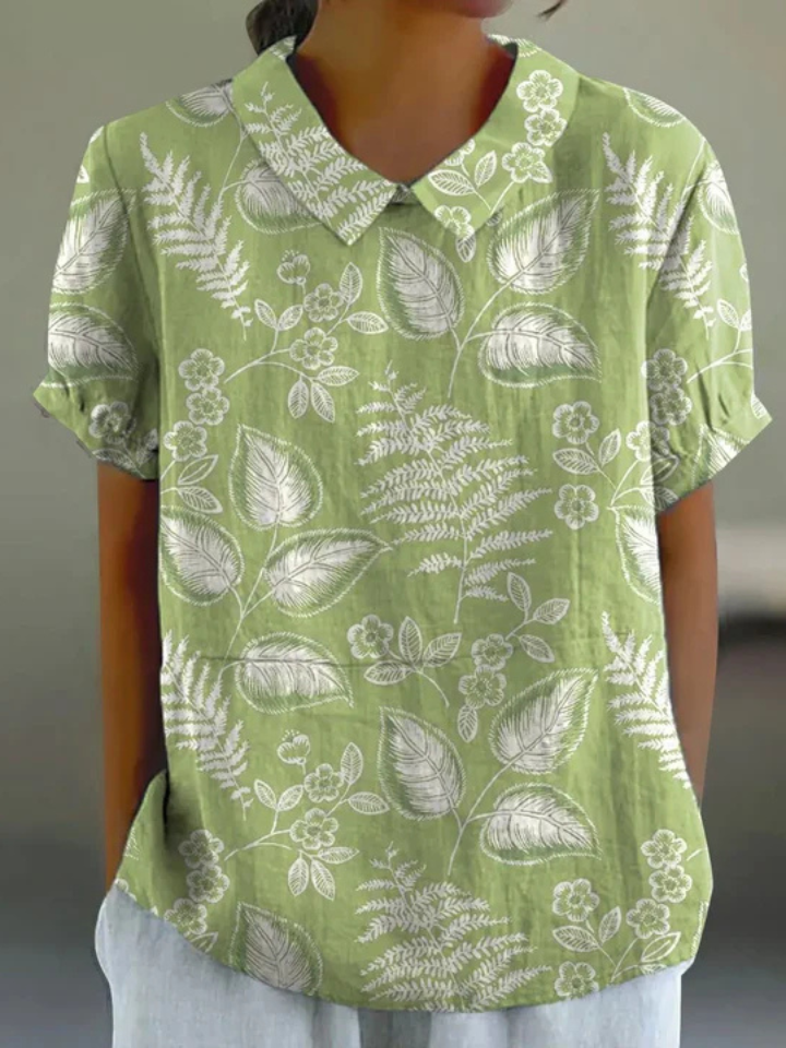 Cleo | Chemise Botanique Sauge