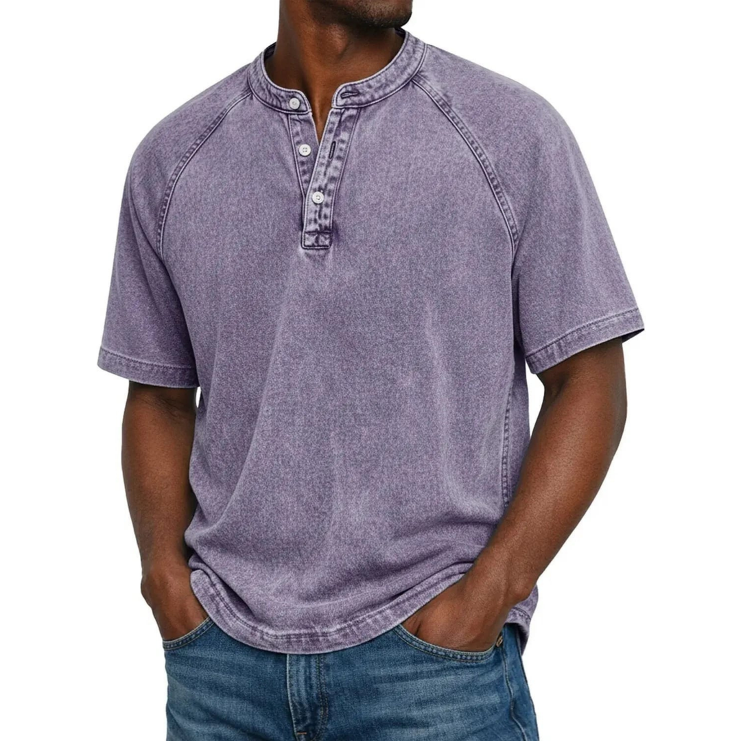 Cazel | Henley style marin