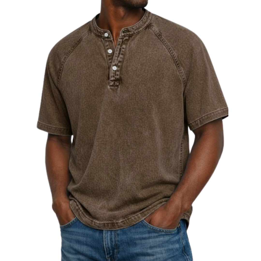 Cazel | Henley style marin